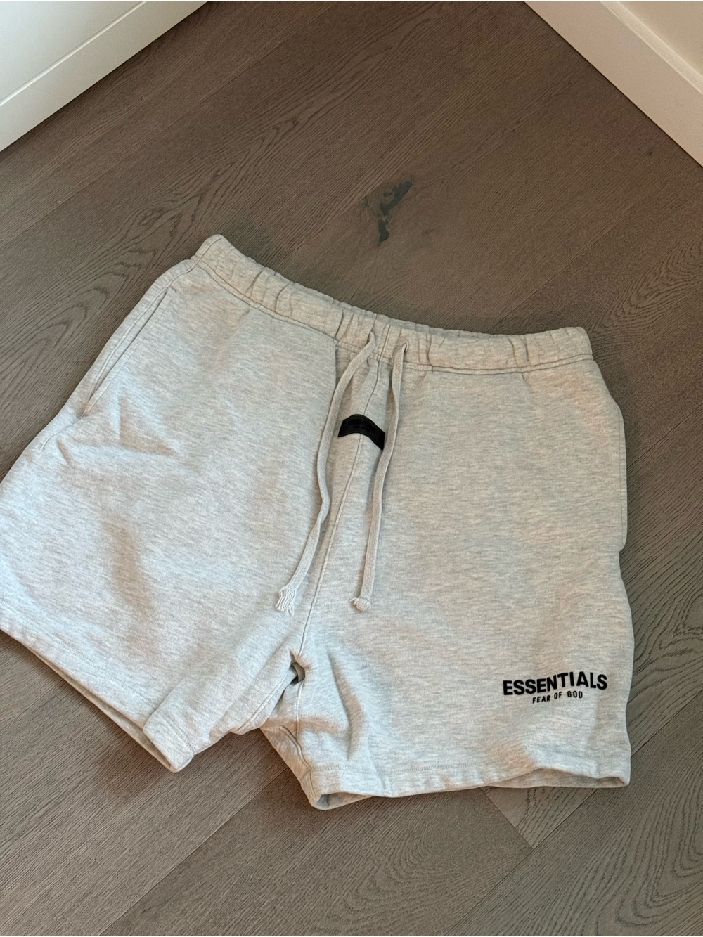 Fear of God Essentials Light Gray Men's Sweat Shorts